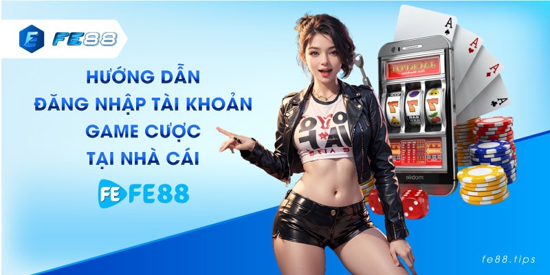 Hướng đăng nhập tài khoản game cược tại nhà cái FE88