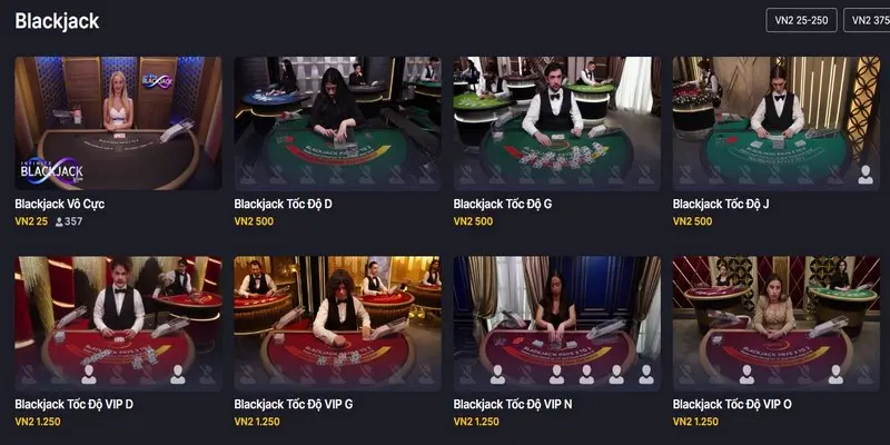 Blackjack - Trò chơi đặt cược đình đám