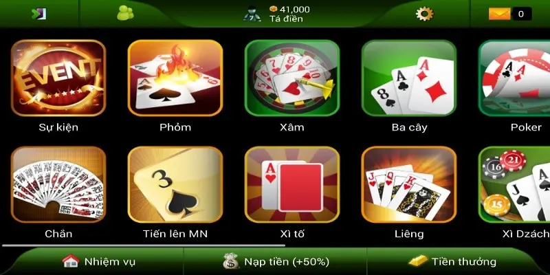 Game bài đổi thưởng uy tín rất được ưa chuộng