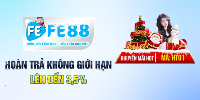 Khuyến mãi siêu hoàn trả dành cho các “cư dân” FE88